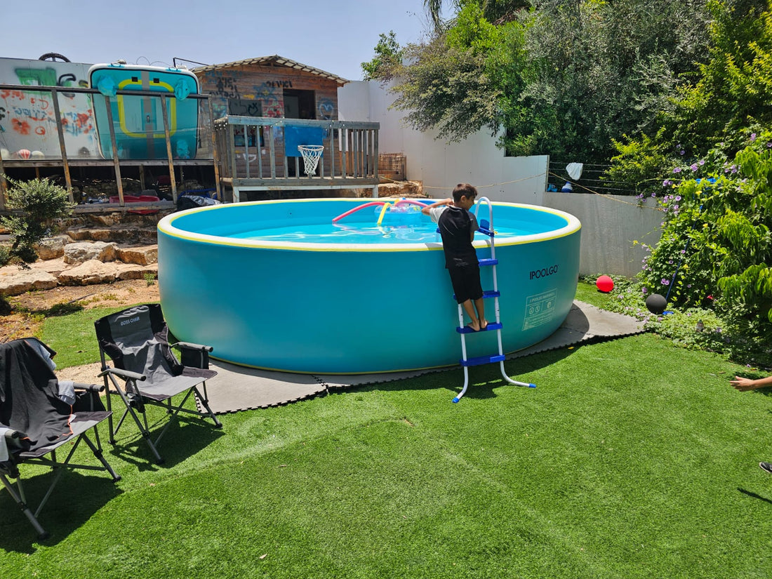 IPOOLGO Inflatable Swimming Pool Hot Sale with Pump & Repair Kit | Free Shipping