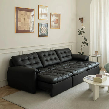 Tiffany Extendable Sofa in Eco Genuine Leather