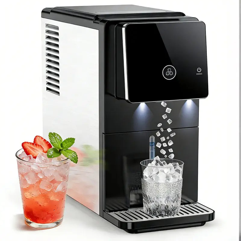 Buy 2 Get 1 FREE | 15-Min Nugget Ice Maker – Self-Dispensing, 33lbs/Day, Auto Clean
